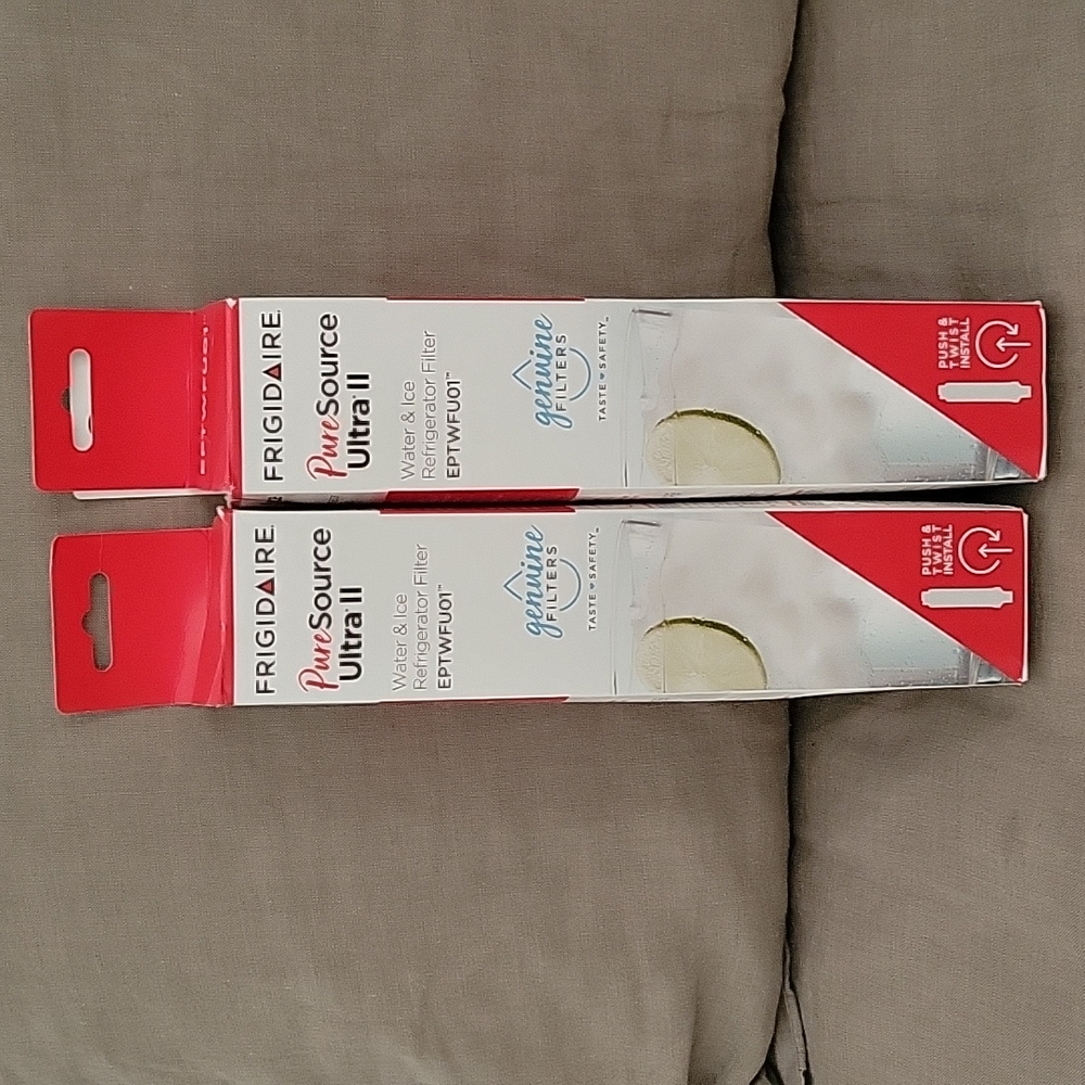 Frigidaire Pure Source Ultra 2 EPTWFU01 Refrigerator genuine Filters, 2 pack.